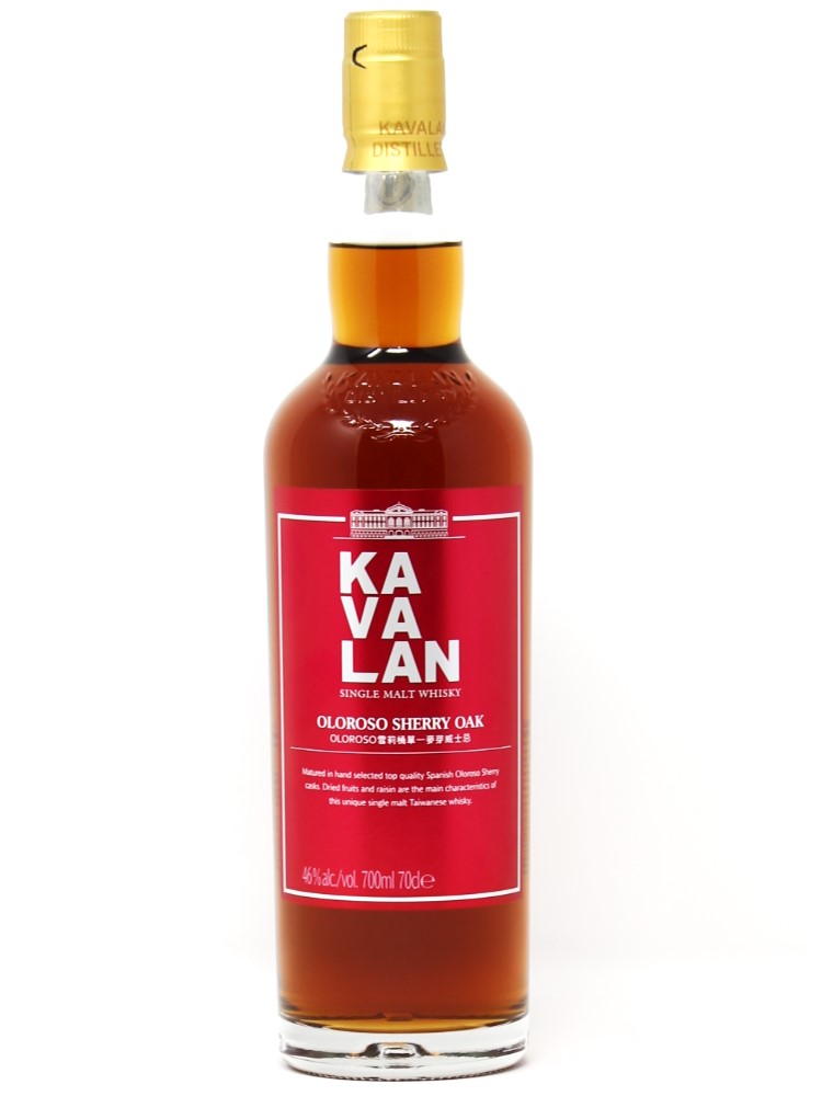 Kavalan Oloroso Sherry Oak (46% abv)
