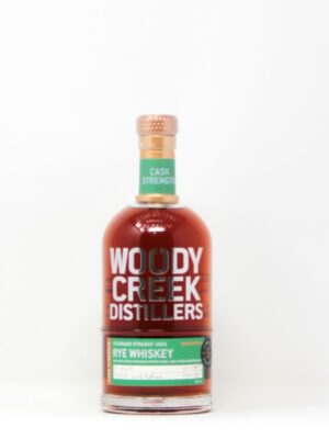 WOODY CREEK RYE CASK STRENGTH