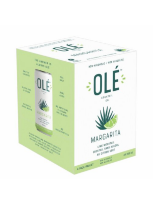 Non-alc ole margarita 4 pack can