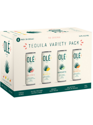 OLE TAQUILA VARIETY PACK 8PK