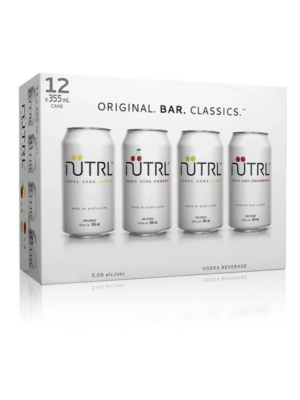 Nutrl Bar Classics Mixer 12 pack ( 5%abv)