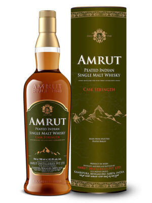 AMRUT PEATED INDIAN SINGLE MALT CASK STR