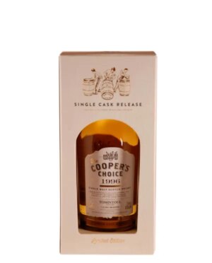 Cooper's Choice Tomintoul 1996 Bourbon Cask Matured (48.5% abv)