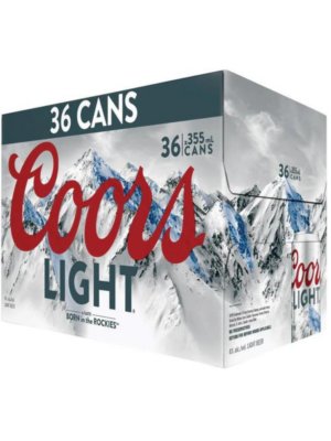 Coors Light 36 pack