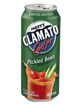 MOTT'S CLAMATO CAESAR PICKLED BEAN 458 D