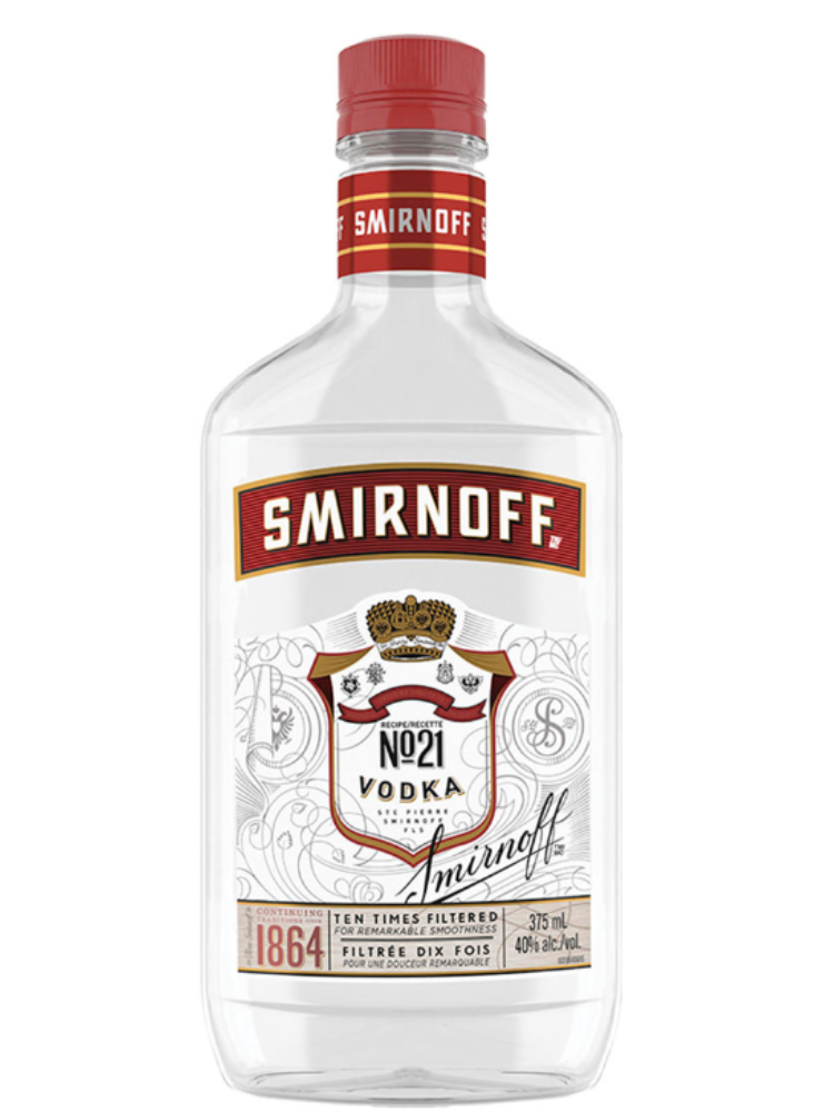 Smirnoff Vodka 375ml(40%abv)