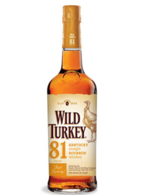 WILD TURKEY 81 PROOF 40.5%