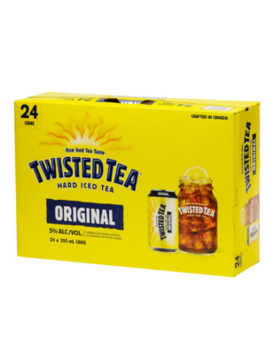 TWISTED TEA ORIGINAL HARD ICED TEA 24PKC