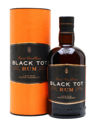 BLACK TOT RUM FINEST CARIBBEAN