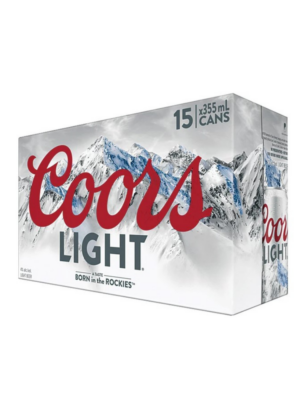 Coors Light 15 pack