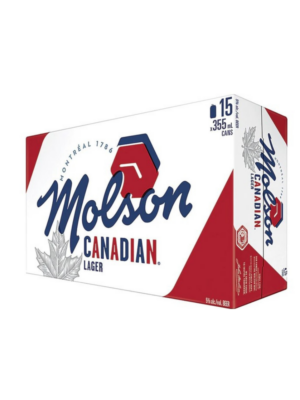 Molson 15 pack can