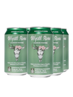 WYATT ROSE RANCH WATRE MEXICAN LIME 4PK