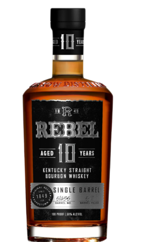 REBEL YELL 10 YEAR SINGLE BARREL