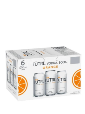 NUTRL VODKA SODA ORANGE (5%abv)
