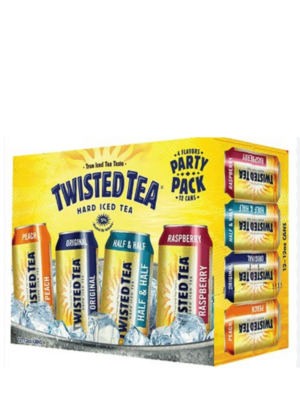 TWISTED TEA VARIETY PACK 12 CAN