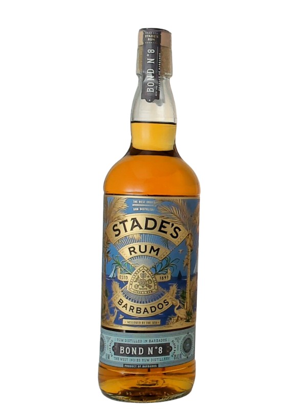 STADE’S BOND NO. 8 AMBER RUM BARBADOS (43% abv)