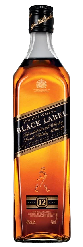 JOHNNIE WALKER BLACK LABEL – 40%